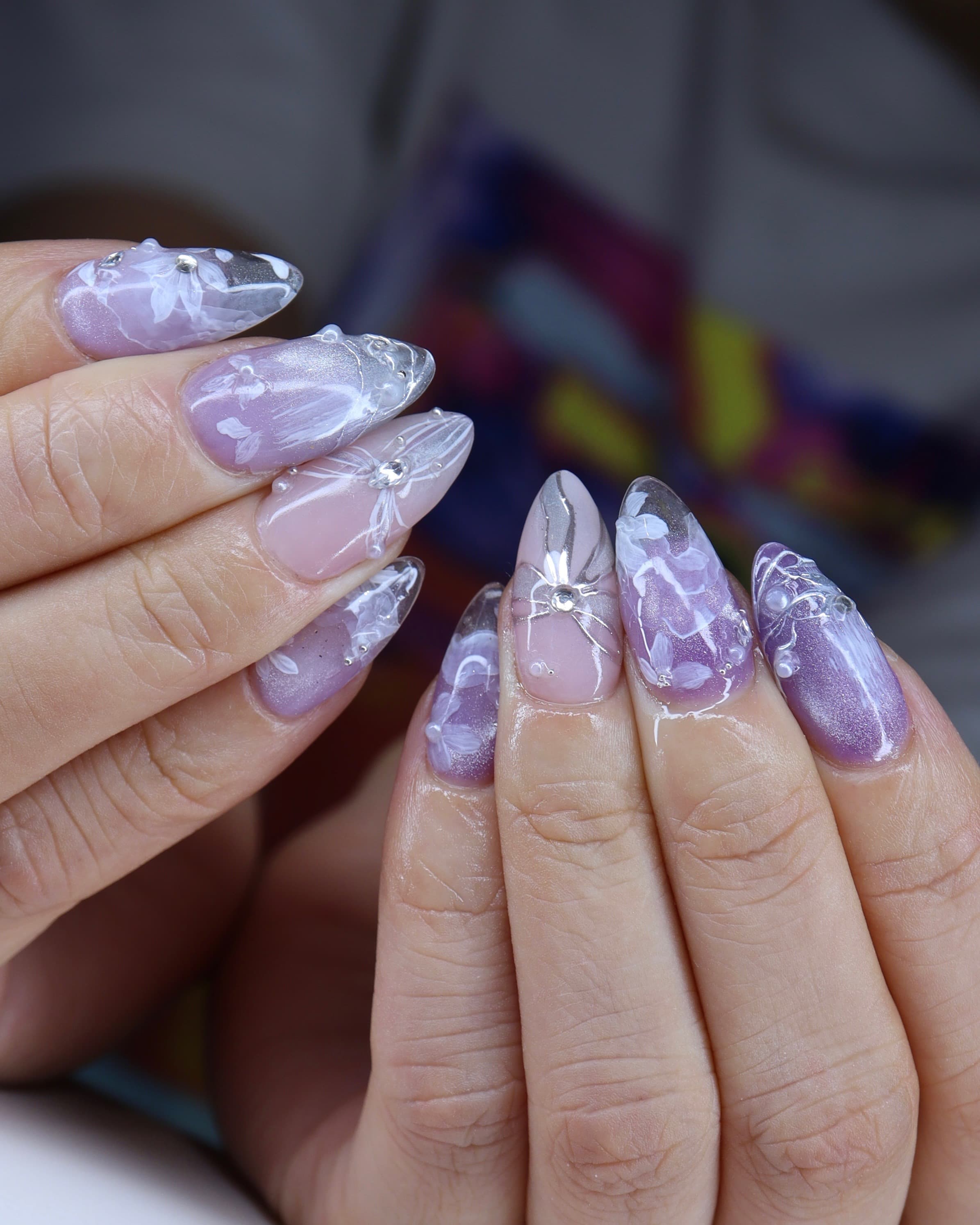 Example nail set — Tier 4 – Intricate